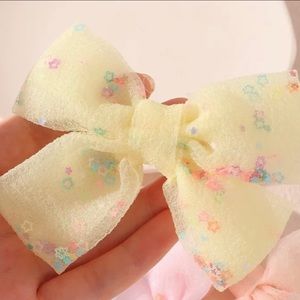 Net Yarn Butterfly Baby Hairpin Set